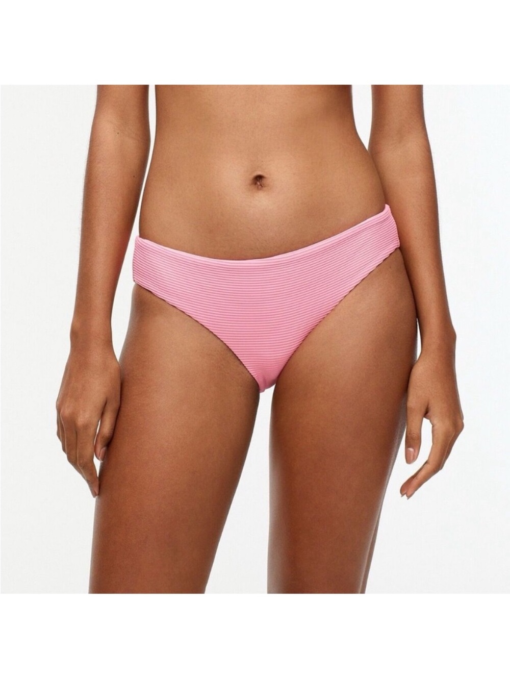 J Crew Swim M Bikini Bottom Pink BE808